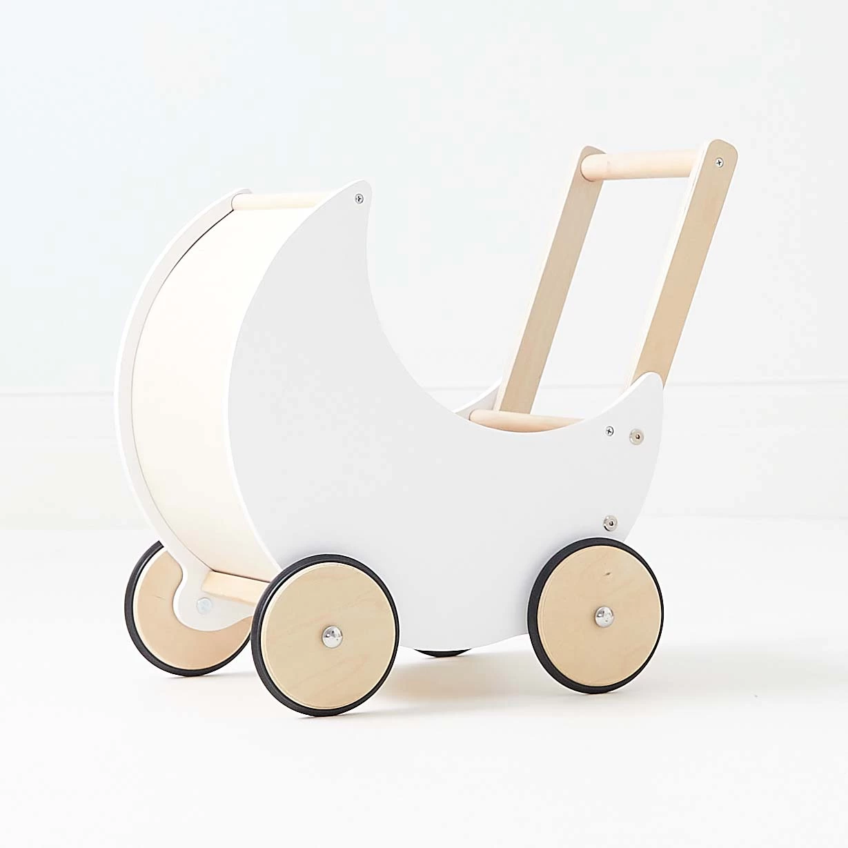 Wooden Moon Doll Pram 4 Wooden Moon Doll Pram - Image 2
