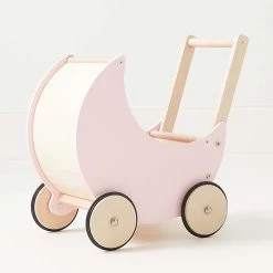 Wooden Moon Doll Pram 31 Wooden Moon Doll Pram -Kids Toy Shop hipkids wooden moon doll pram 28973576913030