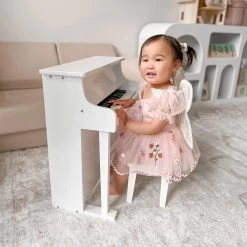 Wooden Musical Toy Piano 32 Wooden Musical Toy Piano -Kids Toy Shop hipkids wooden musical toy piano 32051556122758
