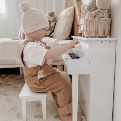 Wooden Musical Toy Piano 24 Wooden Musical Toy Piano -Kids Toy Shop hipkids wooden musical toy piano 32088836407430