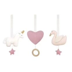 JaBaDaBaDo Natural Babygym With Toys Swan/Unicorn -Kids Toy Shop jabadabado jabadabado natural babygym with toys swan unicorn 31133423468678