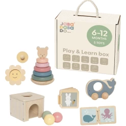 JaBaDaBaDo Play And Learn Box 6-12 Months