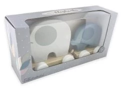 JaBaDaBaDo Pull Along Elephant -Kids Toy Shop jabadabado jabadabado pull along elephants 17304183210118