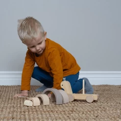 JaBaDaBaDo Pull And Stacking Snail -Kids Toy Shop jabadabado jabadabado pull and stacking snail 31630421131398