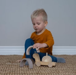 JaBaDaBaDo Pull And Stacking Snail -Kids Toy Shop jabadabado jabadabado pull and stacking snail 31630421196934