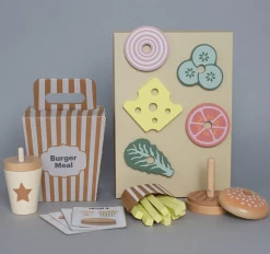 JaBaDaBaDo Stacking Burger -Kids Toy Shop jabadabado jabadabado stacking burger 31630375059590