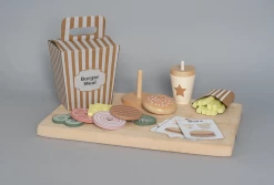 JaBaDaBaDo Stacking Burger -Kids Toy Shop jabadabado jabadabado stacking burger 31630375223430