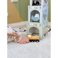 JaBaDaBaDo Stacking Cubes Vehicles 1-5 -Kids Toy Shop jabadabado jabadabado stacking cubes vehicles 1 5 29988675420294