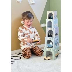 JaBaDaBaDo Stacking Cubes Vehicles 1-5 -Kids Toy Shop jabadabado jabadabado stacking cubes vehicles 1 5 31642975895686