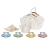 JaBaDaBaDo Tea Set With Basket -Kids Toy Shop jabadabado jabadabado tea set with basket 32959513952390