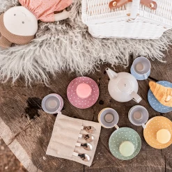 JaBaDaBaDo Tea Set With Basket 7 JaBaDaBaDo Tea Set With Basket -Kids Toy Shop jabadabado jabadabado tea set with basket 32959516672134