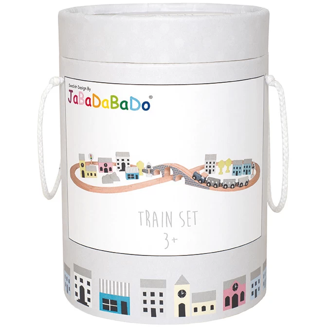 JaBaDaBaDo Wooden Toy Train Set 7 JaBaDaBaDo Wooden Toy Train Set - Image 5