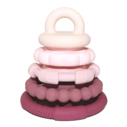 Jellystone Rainbow Stacker Teether Toy -Kids Toy Shop jellystone jellystone rainbow stacker teether toy 32131523674246