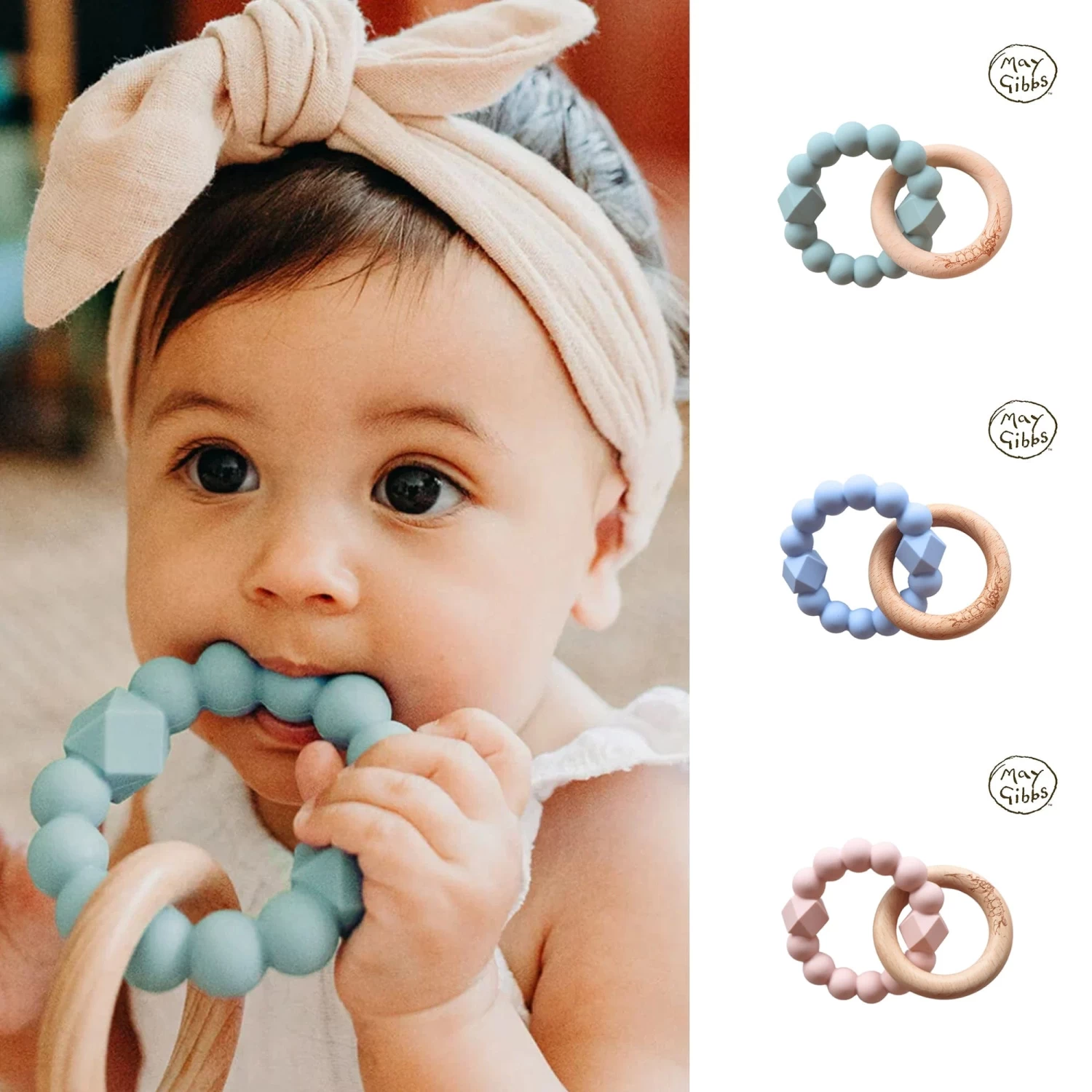 May Gibbs Moon Teether 2 May Gibbs Moon Teether