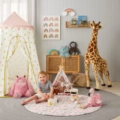 Jiggle & Giggle Giant Standing Giraffe -Kids Toy Shop jiggle giggle jiggle giggle giant standing giraffe 30039358210182