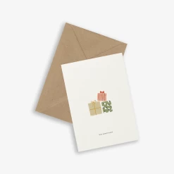 Kartotek Copenhagen Greeting Card - Gift Stack
