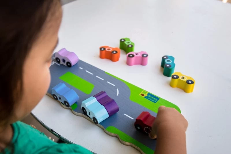 Kiddie Connect 1-10 Car Puzzle 7 Kiddie Connect 1-10 Car Puzzle - Image 5