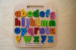 Kiddie Connect - Handcarry Lowercase Abc Trace Puzzle -Kids Toy Shop kiddie connect kiddie connect handcarry lowercase abc trace puzzle 30134619406470