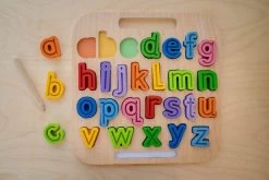 Kiddie Connect - Handcarry Lowercase Abc Trace Puzzle -Kids Toy Shop kiddie connect kiddie connect handcarry lowercase abc trace puzzle 30134619537542