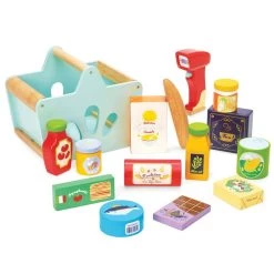 Le Toy Van Honeybake Groceries & Scanner -Kids Toy Shop le toy van le toy van honeybake groceries scanner 28041439936646