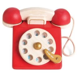 Le Toy Van Honeybake Vintage Phone -Kids Toy Shop le toy van le toy van honeybake vintage phone 13390144372783