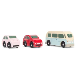 Le Toy Van Retro Metro Car Set -Kids Toy Shop le toy van le toy van retro metro car set 31040343113862