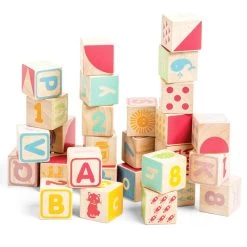 Le Toy Van Petilou ABC Wooden Blocks -Kids Toy Shop le toy van petilou abc wooden blocks 29975514546310