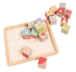 Le Toy Van Petilou ABC Wooden Blocks -Kids Toy Shop le toy van petilou abc wooden blocks 29975514710150