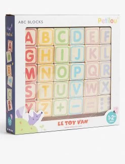 Le Toy Van Petilou ABC Wooden Blocks -Kids Toy Shop le toy van petilou abc wooden blocks 30743776428166