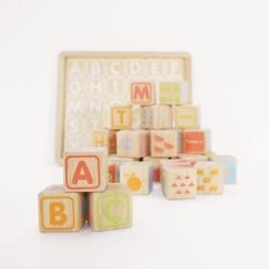 Le Toy Van Petilou ABC Wooden Blocks -Kids Toy Shop le toy van petilou abc wooden blocks 30743776592006