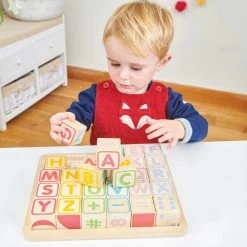Le Toy Van Petilou ABC Wooden Blocks -Kids Toy Shop le toy van petilou abc wooden blocks 30743776919686
