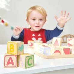 Le Toy Van Petilou ABC Wooden Blocks -Kids Toy Shop le toy van petilou abc wooden blocks 30743777017990