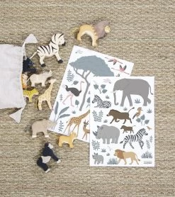 LILIPINSO Wall Decals A3 Savannah: Elephant Zebra Lion 10 LILIPINSO Wall Decals A3 Savannah: Elephant Zebra Lion -Kids Toy Shop lilipinso lilipinso wall decals a3 savannah elephant zebra lion 31676561719430