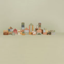 Little Dutch Little Farm Building Blocks -Kids Toy Shop little dutch little dutch little farm building blocks 32714202153094