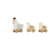 Little Dutch Little Farm Pull Along Chickens -Kids Toy Shop little dutch little dutch little farm pull along chickens 32713963274374