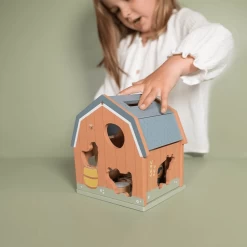 Little Dutch Little Farm Shape Sorter -Kids Toy Shop little dutch little dutch little farm shape sorter 32960138412166