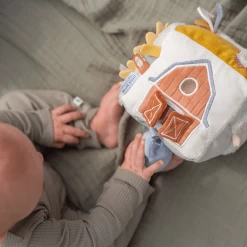 Little Dutch Little Farm Soft Activity Cube -Kids Toy Shop little dutch little dutch little farm soft activity cube 32714437394566