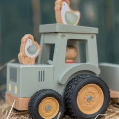 Little Dutch Little Farm Tractor With Trailer -Kids Toy Shop little dutch little dutch little farm tractor with trailer 32714284662918