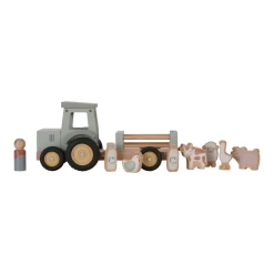 Little Dutch Little Farm Tractor With Trailer -Kids Toy Shop little dutch little dutch little farm tractor with trailer 32714284793990