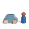 Lubulona Car Grey With Blue Figure -Kids Toy Shop lubulona lubulona car grey with blue figure 31824659972230