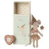 Maileg - Tooth Fairy Mouse Rose In Box -Kids Toy Shop maileg design maileg tooth fairy mouse rose in box 29340976251014