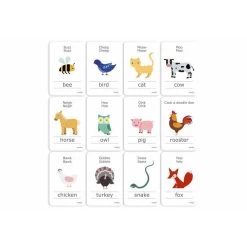 Mieredu Cognitive Flash Cards - Animal Sounds -Kids Toy Shop mieredu mieredu cognitive flash cards animal sounds 11608556732463