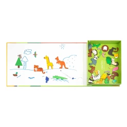 Mieredu Magnetic Art Case - Animal World -Kids Toy Shop mieredu mieredu magnetic art case animal world 31070876991622