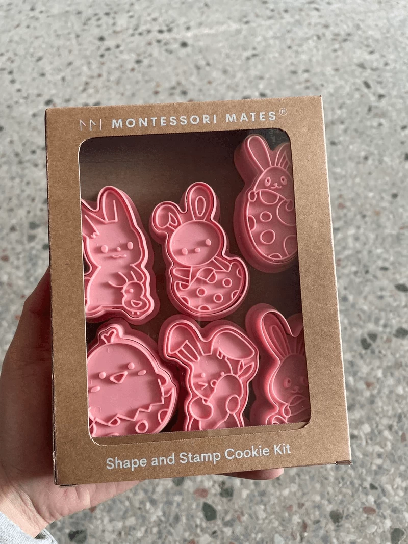 Montessori Mates Bunnies Cookie Shape And Stamp Set - 6 Pcs 5 Montessori Mates Bunnies Cookie Shape And Stamp Set - 6 Pcs - Image 3