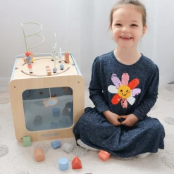 Moover Toys Giant Activity Cube - Green -Kids Toy Shop moover moover toys giant activity cube 32632073388166