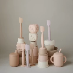 Mushie Dice Press Toy 2-pack -Kids Toy Shop mushie mushie dice press toy 2 pack 31479486218374