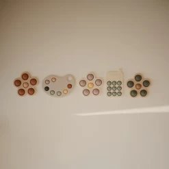 Mushie Paint Palette Press Toy - Multi -Kids Toy Shop mushie mushie paint palette press toy multi 31479557488774