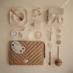 Mushie Paint Palette Press Toy - Multi -Kids Toy Shop mushie mushie paint palette press toy multi 31479557521542