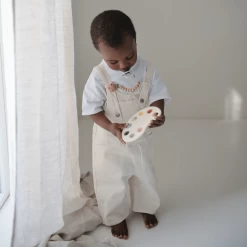 Mushie Paint Palette Press Toy - Multi -Kids Toy Shop mushie mushie paint palette press toy multi 31479557554310