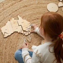 Nordic Kids Map Of Australia Puzzle -Kids Toy Shop nordic kids nordic kids map of australia puzzle 29997752418438